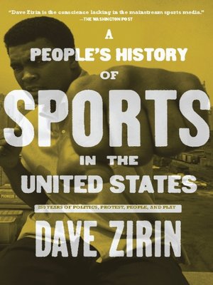 cover image of A People's History of Sports in the United States